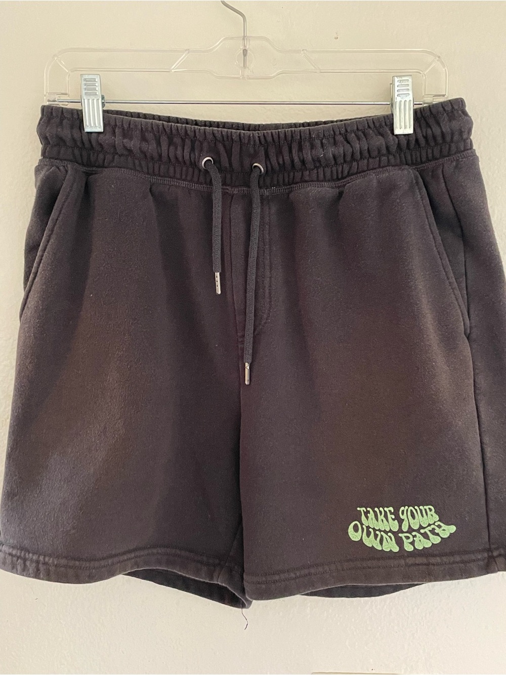Cotton On "Take Your Own Path" Fleece Sweat Shorts - S